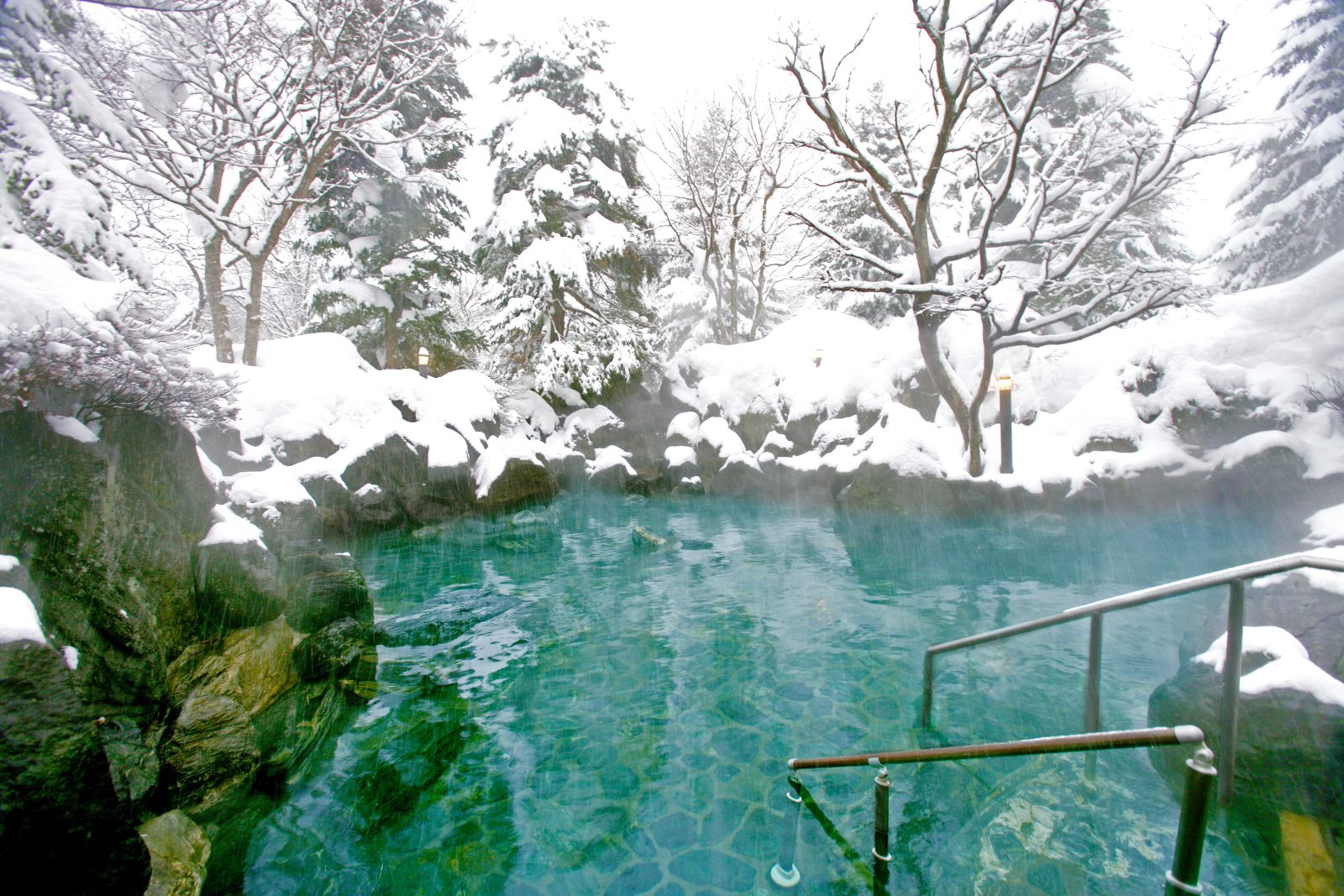 雪见露天温泉的印象