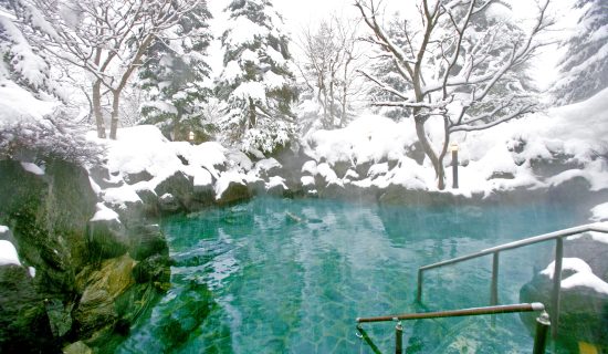 雪见露天温泉的印象