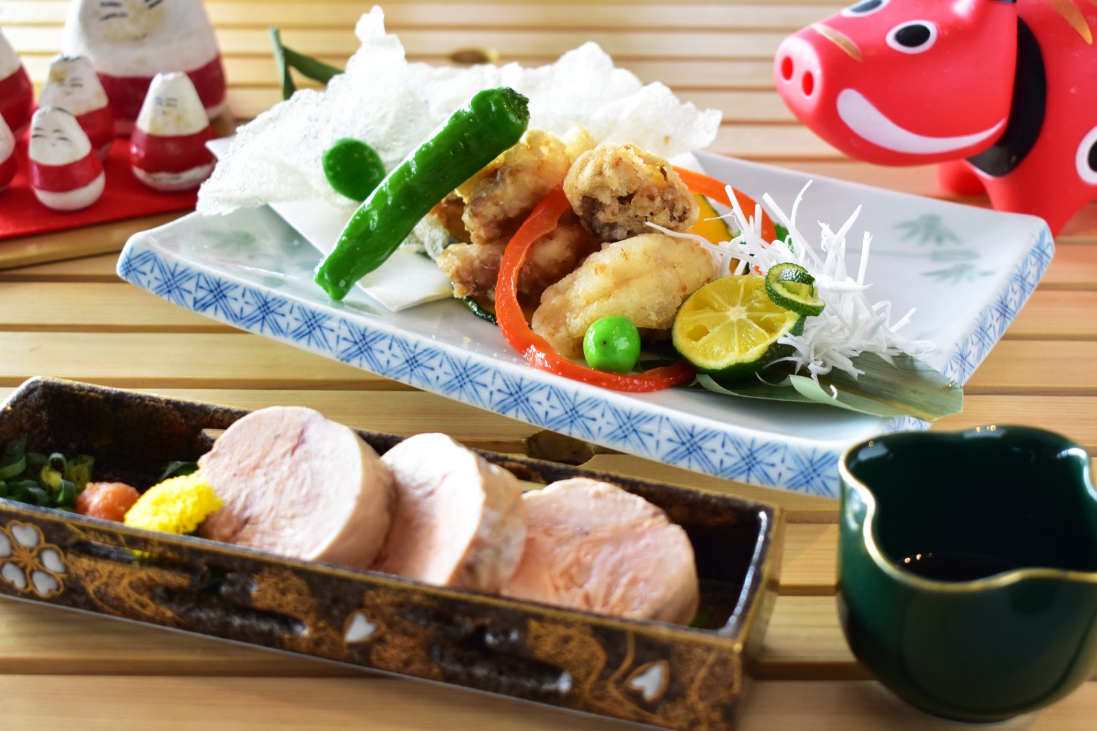 炸豆沙和豆沙肝