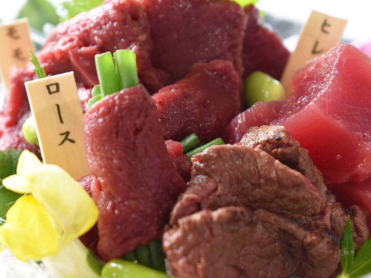 Horse sashimi image