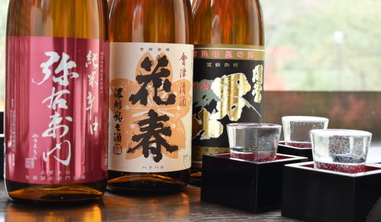 【Fukushima Gold Prize Sake Brewery Comparison】 Sake tasted in Urabandai