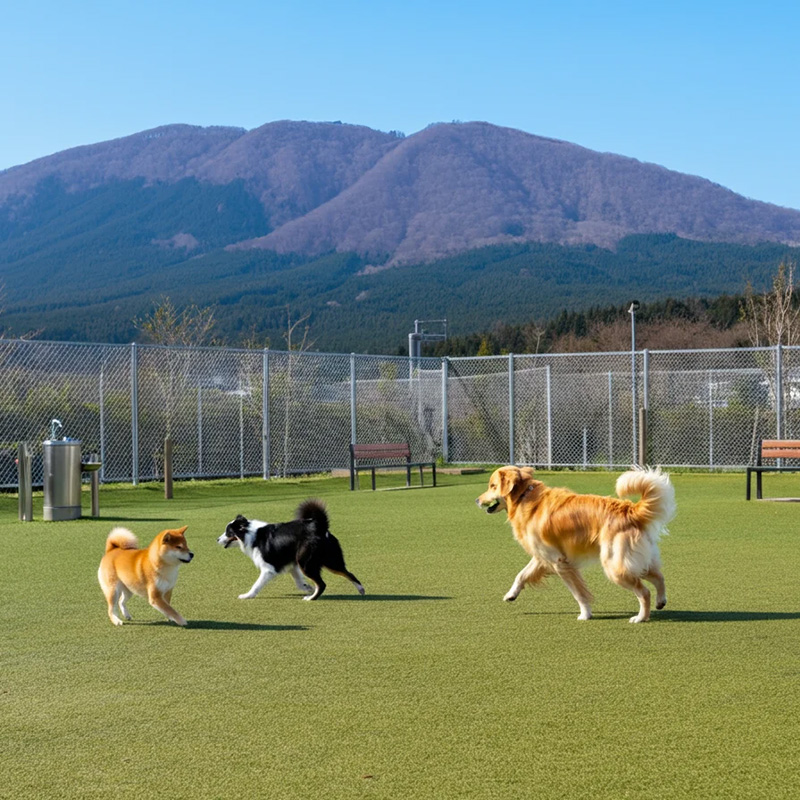 Stay time with your dog at Urabandai